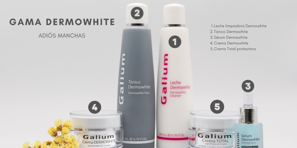 Productos rostros con manchas en la piel